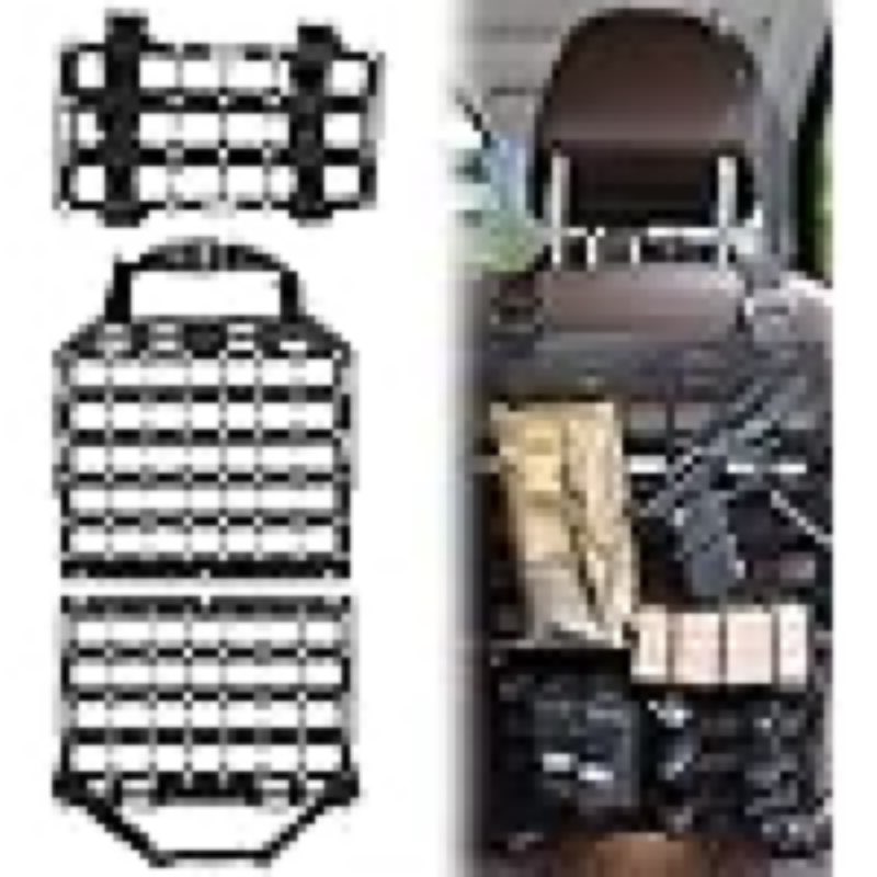 pridefend rigid tactical seat back organizer and aluminum alloy molle visor organizer,aluminum alloy molle seat back panel,universal car seat back organizer e for vehicle car truck modular storage &