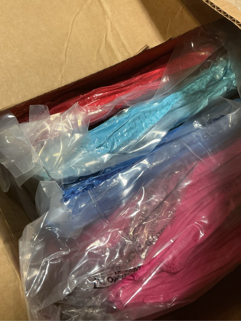 Condition photo showing New/Like New for Buryeah 48 Pack Bulk Fleece Throw Blankets 50 x 60 Inches Soft Cozy Lightweight Blanket for Couch Be