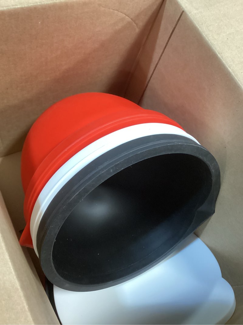 Condition photo showing Good Condition for mixaid™ silicone bowl liners for kitchenaid tilt-head 5 qt stand mixers – 3 silicone liners & lids – replacement mixer accessories – dishwasher safe – mixing bowl inserts – not for bowl-lift models 5 quart liner