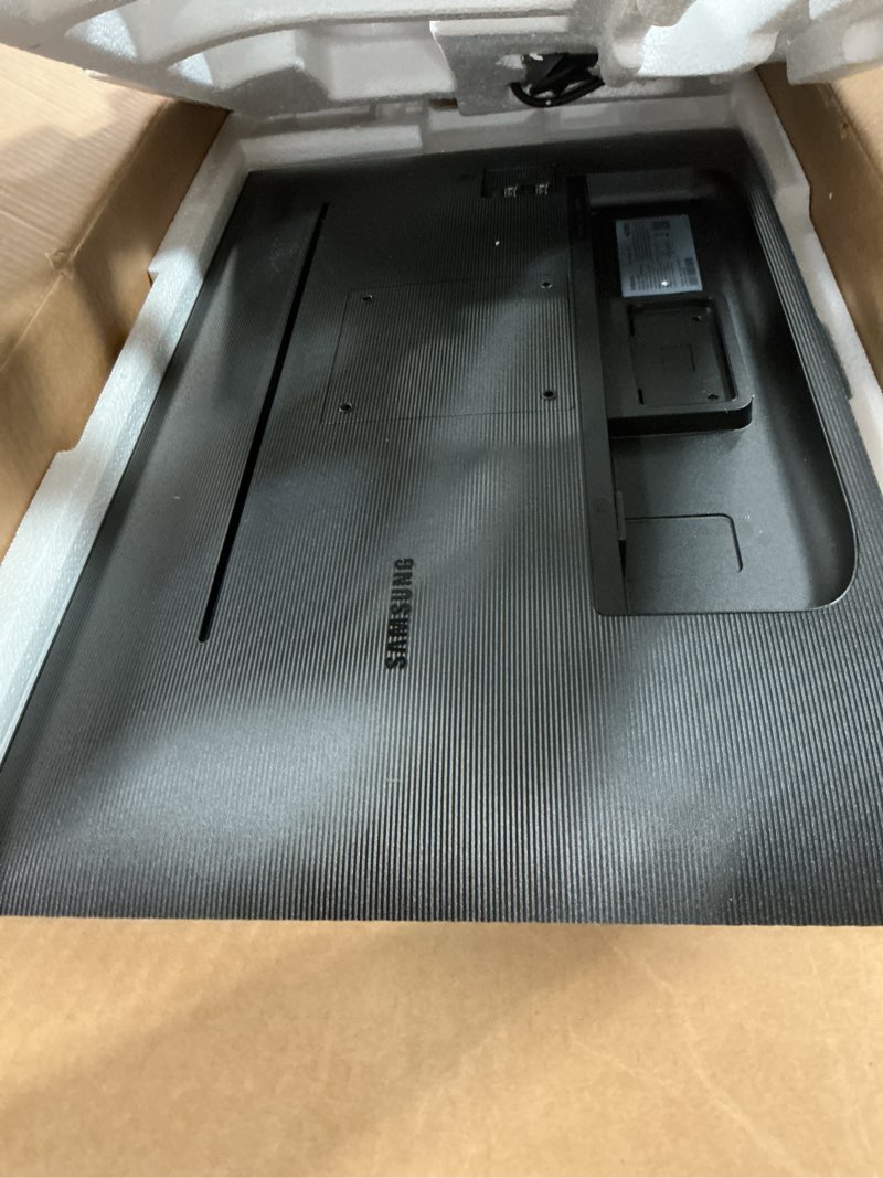 Condition photo showing As Is for SAMSUNG 27-Inch M5 (M50D) Series FHD Smart Monitor with Streaming TV, Speakers, HDR10, Gaming Hub, Multiple Ports, Workout Tracker, Vision Accessibility Tools, LS27DM500ENXGO, 2024 27-Inch Black (monitor is not good)