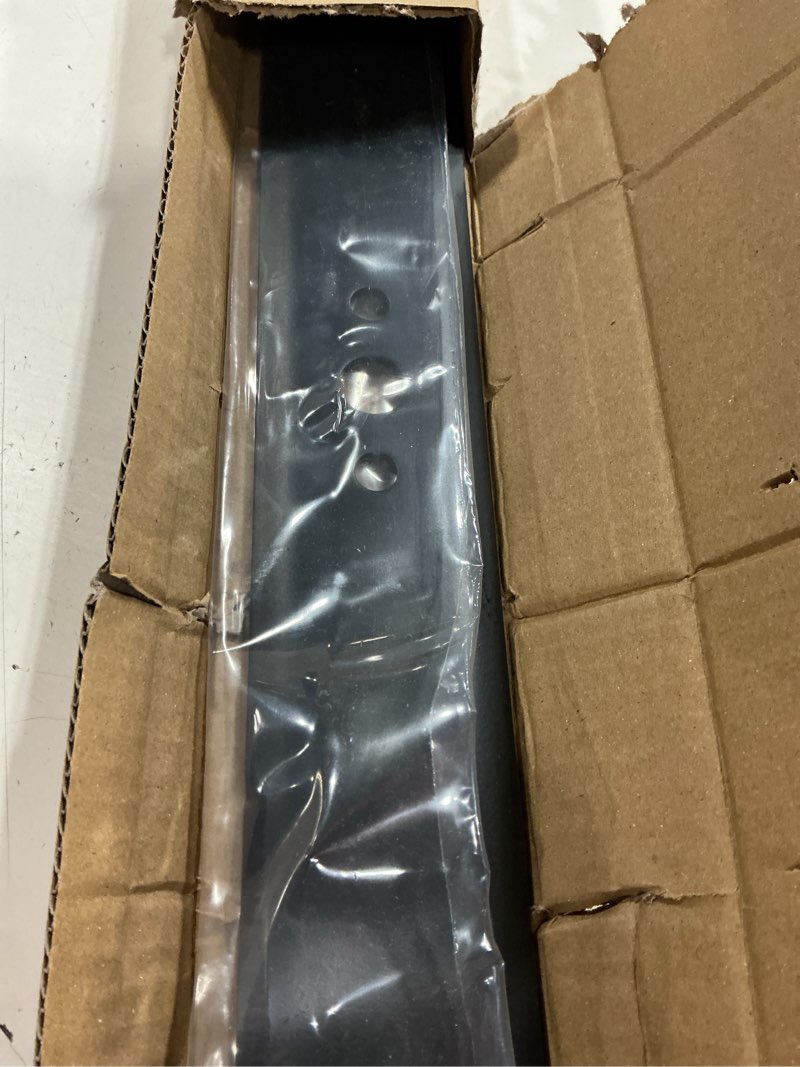 Condition photo showing New/Like New for 331737b mulching blade, 21-inch professional lawn mower blade for craftsman, husqvarna, poulan mowers, replaces oem no. 165833, 175052, 406712, 532175064, 594893001, 175064