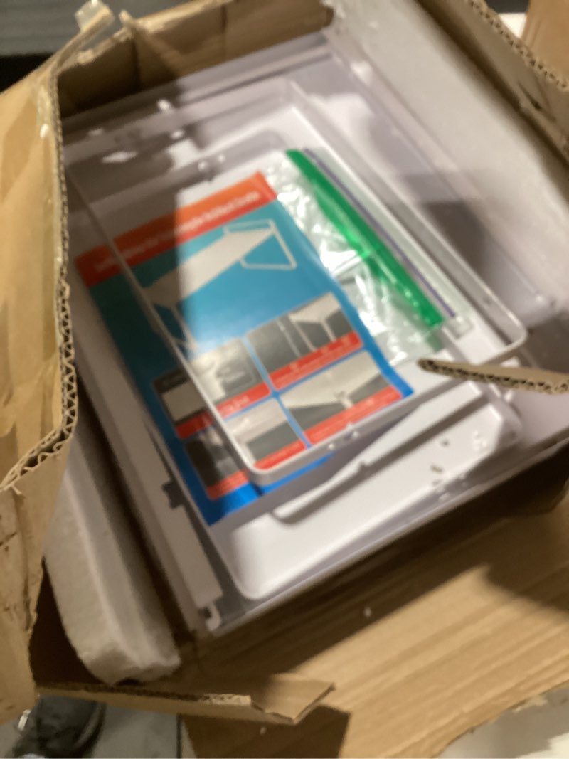 Condition photo showing As Is for Similar product Expandable Adjustable Stackable Kitchen Organizer, Spice Rack,Metal Pantry Storage Shelves Racks,Counter Shelf for Cabinets, Countertop, Cupboard(1 Pack/Medium/White)