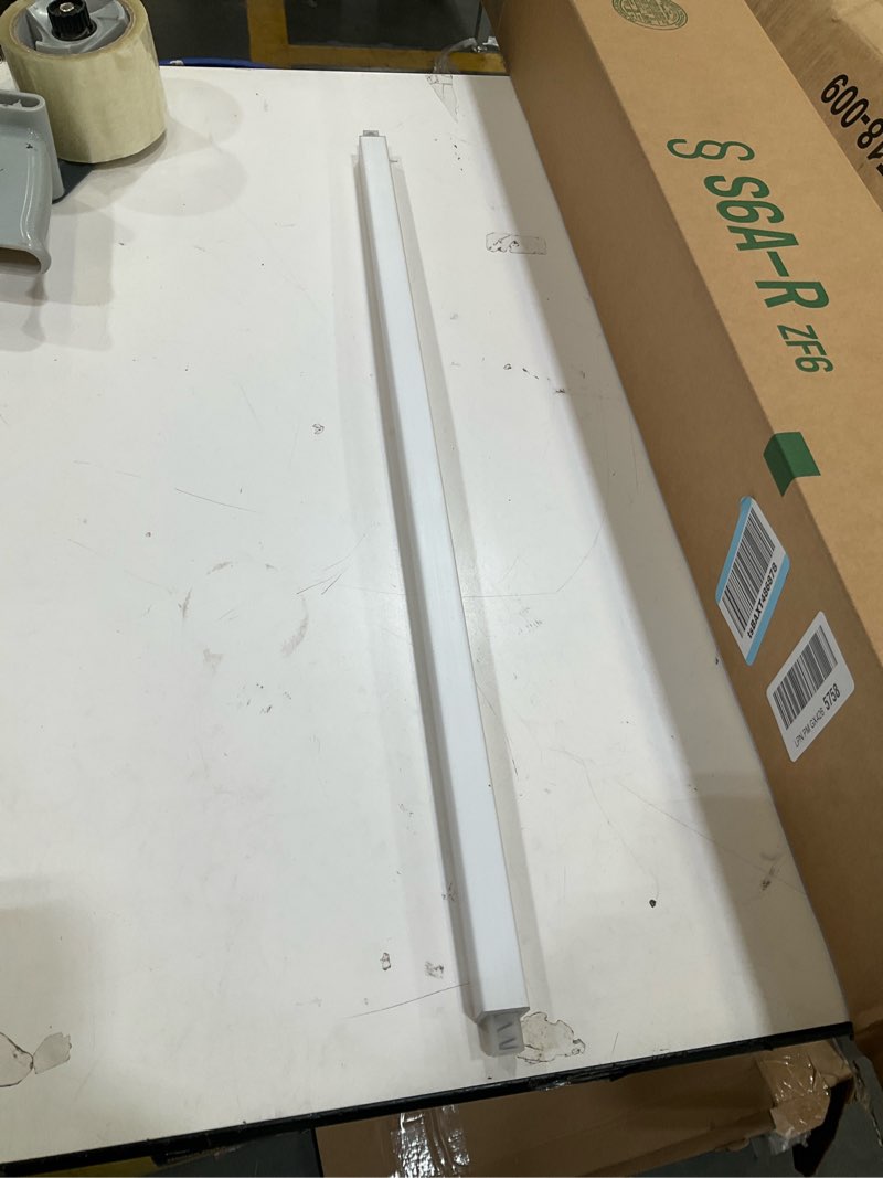 Condition photo showing Good Condition for showingo towel bar replacement rod 24 inches adjustable spring end wall mount replacement towel bar for ceramic holder bathroom kitchen towels bars storage (white towel holder) (1pc)