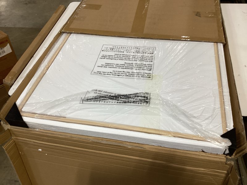Condition photo showing New/Like New for tektalk jigsaw puzzle table with integrated adjustable stand/bracket and removable cover, 3-tilting-angle wooden plateau portable puzzle board with 4 sorting drawers, for up to 1500 pieces