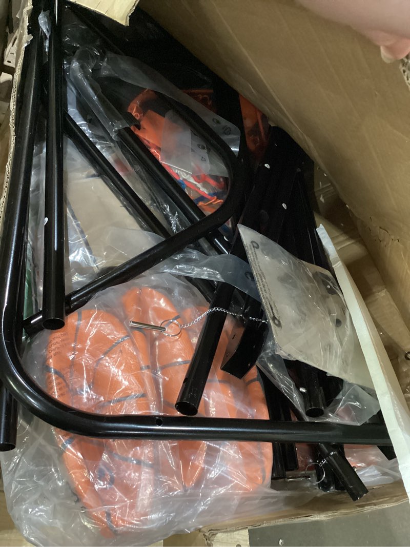 Condition photo showing Good Condition for Hathaway Sure Shot Dual Arcade Basketball Game  foldable  81-in H x 43-in w. Orange/Black