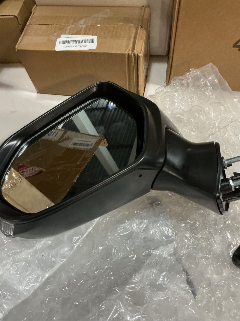 Condition photo showing Good Condition for Aspaton Left Driver Side Mirror Assembly Compatible with Camry 2018-2024 Non-Heated Manual Folding P