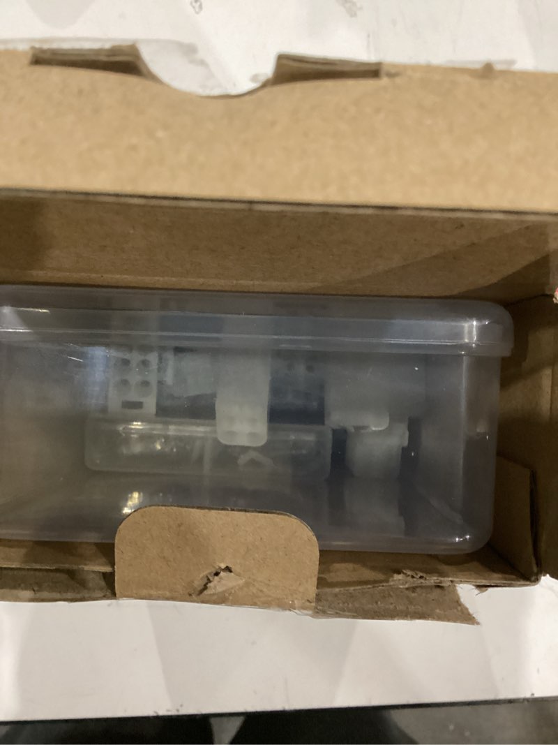 Condition photo showing As Is for JRready ST6427 Power Connector 6 Pin (5 Matched Sets)?2.13mm Diameter Pin and Sockets 14-20 AWG?Compatible with Molex MLX Power Connector 6 Pin, 6.35mm Pitch,Free Hanging MLX 6Pin Connector