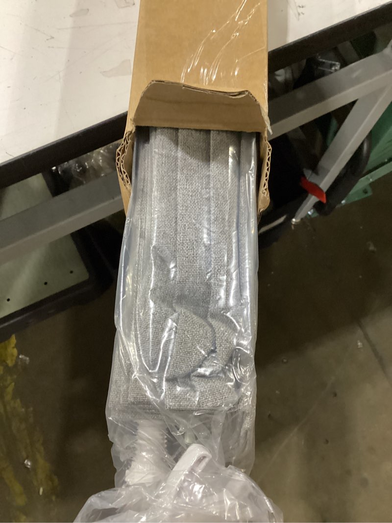 Condition photo showing Good Condition for no drill roman shades cordless blinds blackout for indoor windows, room darkening black out tension rod no hardware no tools inside mount, shade size 36 inches wide 64 inches high, grey grey 36"w x 64"h