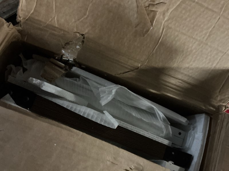 GarveeHome Small Storage Cabinet, Farmhouse Sideboard Buffet Cabinet with 2 Doors and Adjustable Shelves, Accent Entryway Console Cabinets for Living Room, Dining Room (Rustic White., 1 Pieces) 1 Pieces Rustic White.