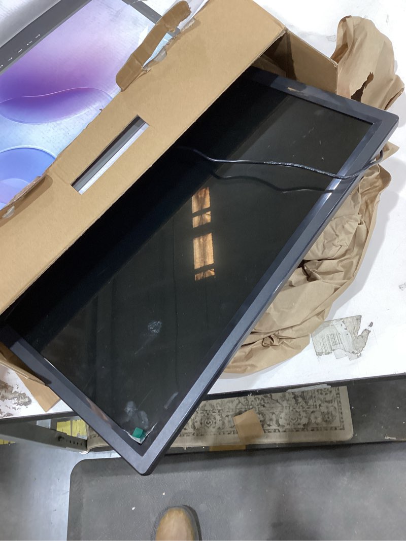 Condition photo showing As Is for NORTHING 19 Inch Portable TV for Indoor Outdoor,Full HD 1080P Portable TV for Camping, 8000mAH Built-in Power Operated TV, Antenna/HDMI/USB/AV Input, Small T V for Kitchen Patio Camping RV Boat Car