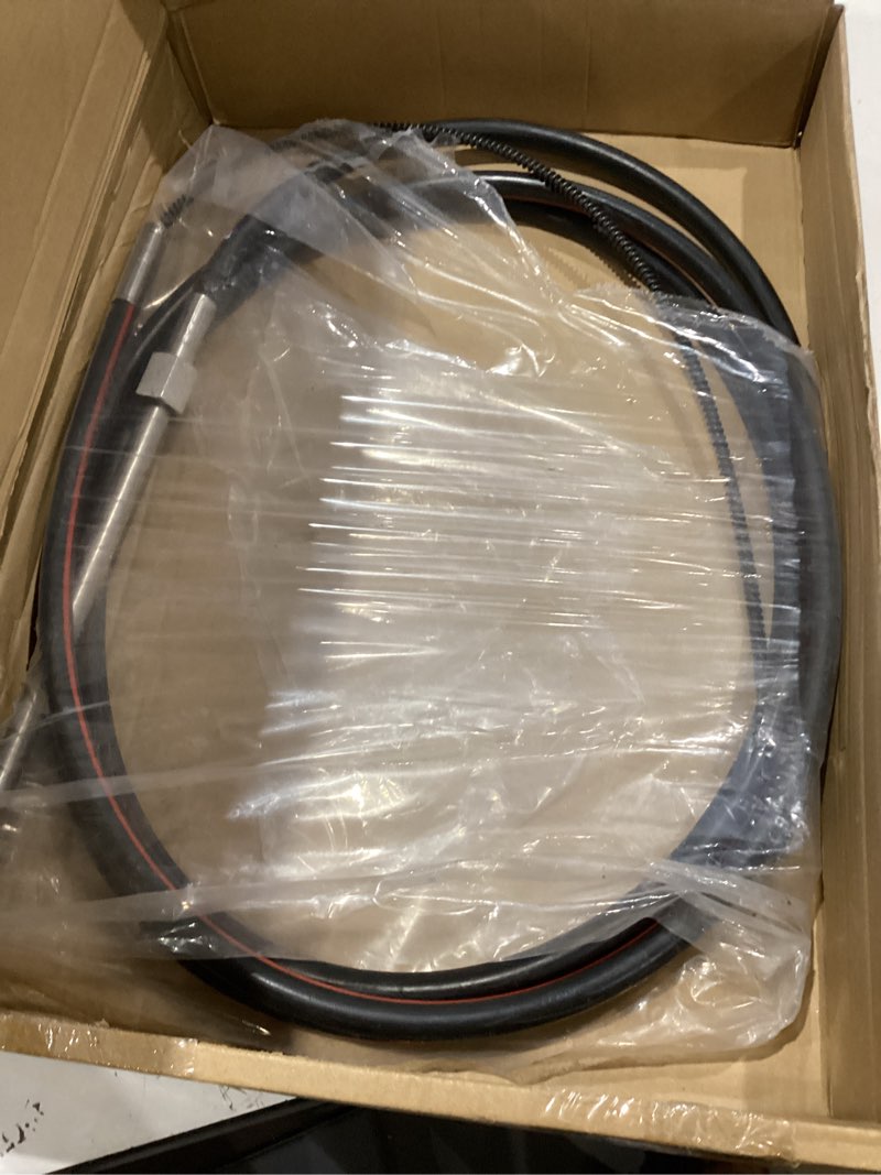 Condition photo showing Good Condition for ssc6215 15ft rotary mechanical steering cable replacement for helm and bezel kits sh5094-1p/sb27484p sh5150p/sb27150p (nfb 3.0) sh4910p/sb27150p (nfb 4.2)
