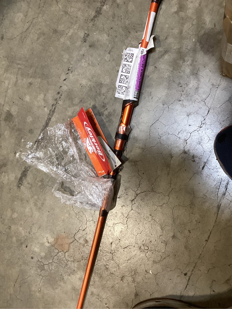 Condition photo showing Good Condition for berkley 6’6” shock spinning rod  one piece spinning rod