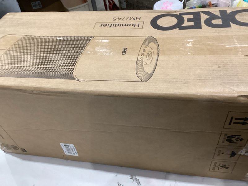 Condition photo showing Good Condition for DREO Smart Evaporative Humidifier Large Room up to 1000ft², 800ml/h High Output Air Humidifiers for Bedroom, 10L, 50H Long Runtime with Precise Humidification for Plants, Home, Office, Black, HHM774S