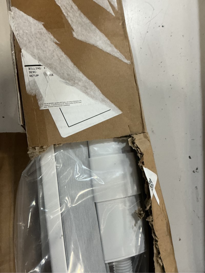 Condition photo showing Good Condition for lazblinds no tools no drill cordless cellular shades, blackout light blocking honeycomb shades for home, thermal insulation blinds for windows, 19" w x 36" h, white blackout-white 19" w x 36" h