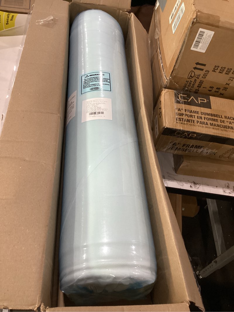 Condition photo showing Good Condition for Premium High-Density Foam Mattress Topper Full Size (54"x75") White, Thick & Firm Support, Breathable & Hypoallergenic for Back Pain Relief & Pressure Relief, Bed Topper Premium White Full