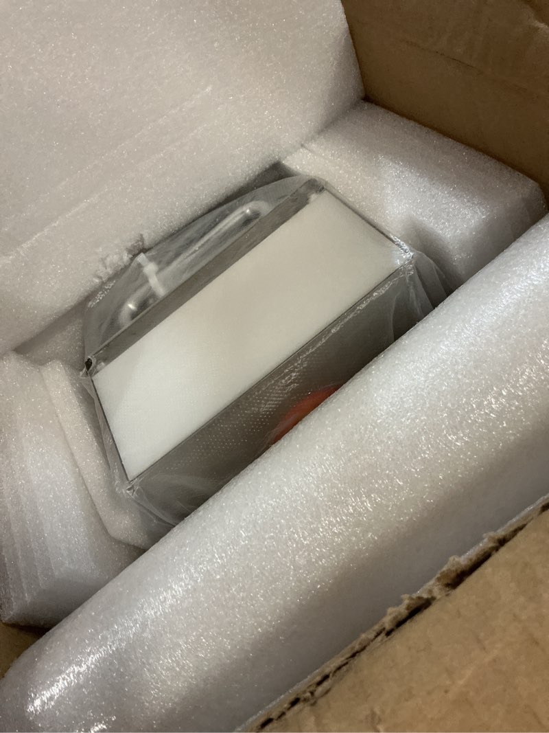 Condition photo showing New/Like New for Newhai Commercial Pizza Dough Press Machine 8.6” Electric Dough Roller Sheeter Pastry Pizza Bread Press Forming Processor with 400 Pcs Parchment Papers for Bakery Home Restaurant Use