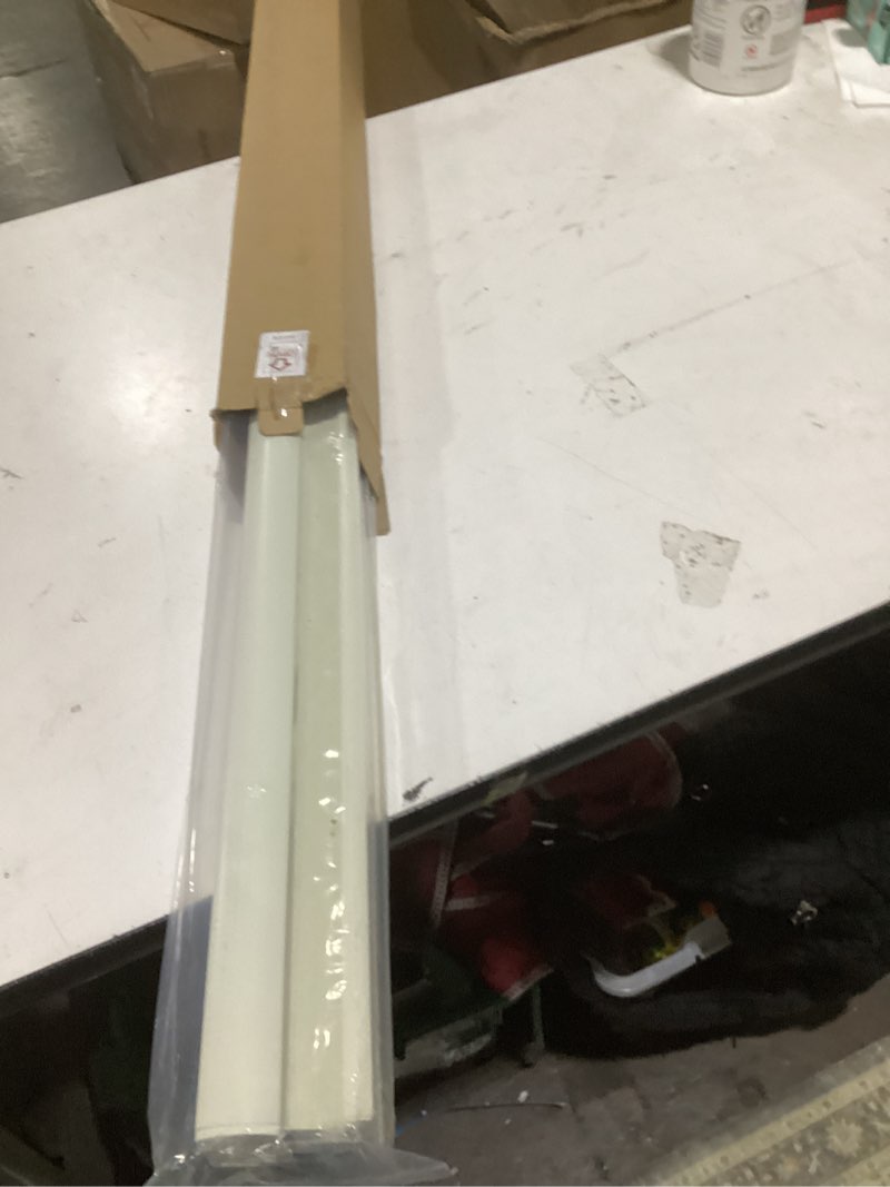 Condition photo showing As Is for joydeco no tools no drill window blinds for indoor windows, blackout shades cellular shades cordless, no drill blinds for windows, window shades for home, bedrooms, doors (beige, 36" w x 64" h) beige - no drill design 36"w x 64"h