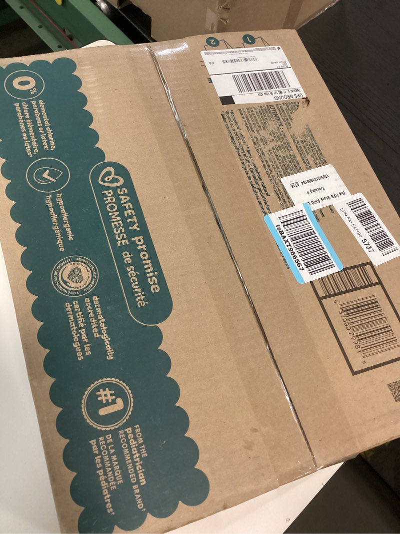 Condition photo showing New/Like New for Pampers Swaddlers Diapers, Size 4 (15-34 lbs), 150 Count, Absorbent, Keeps Baby Dry and Comfortable, Skin Safe Disposable Baby Diaper (Packaging May Vary) Size 4 150
