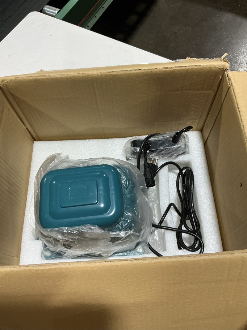 Condition photo showing Good Condition for 85L Septic Linear Air Pump w/Timer, Pond Aerator Septic Tank System Air Pump Outdoor, Koi Pond Hydroponic Air Pump for Ponds, Aquariums, Waste Treatment, Fish Farm, Seafood Restaurant