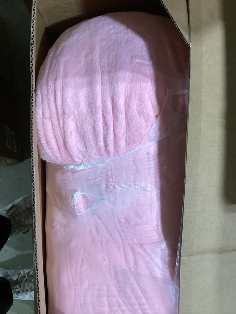 Condition photo showing Good Condition for wsofrlac 3ft bean bag chair, comfy bean bag chairs for adults, luxury velvet memory foam stuffed bea