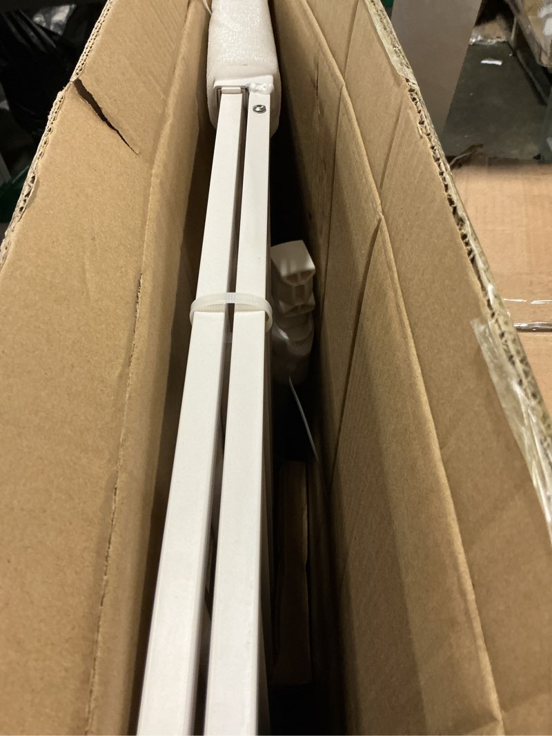 Condition photo showing Good Condition for Babelio Removable & No Bottom Bar Baby Gate, 29-43" Hardware Mounted (Drill Needed)| Wide Walk-Thru| Auto-Close Safety Dog/Pet Gate for Stairs & Doorways (White, 29-43" W, 30" H) White 29-43" W, 30" H