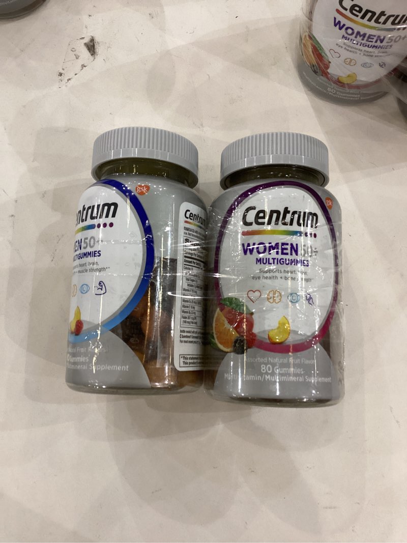 Centrum men50+ multigummies