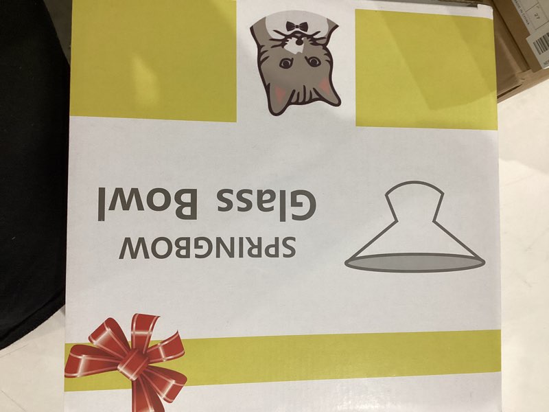 Condition photo showing New/Like New for Fruit Bowl – 10” Yellow Decorative Bowl with Ripple and Pedestal – Purse bowl, Decorative Bowls for Home Décor, Glass Fruit bowl, Candy bowl, Centerpiece, Decorative Glass Bowl Yellow Gold