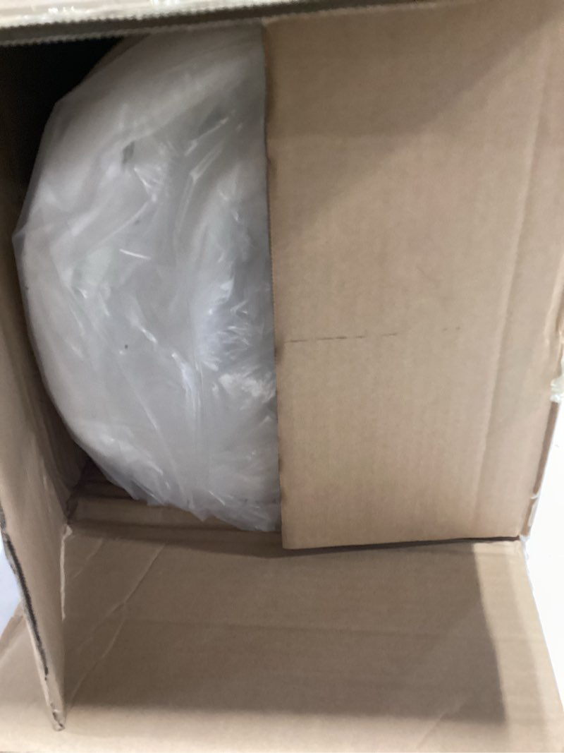 Condition photo showing Good Condition for Avenco 4-Inch Tri-Fold Memory Foam Mattress, Full Size Portable Bed Topper with Breathable Washable Cover, Ideal for Guest Room, RV Trips, Camping, and Travel, White White Full