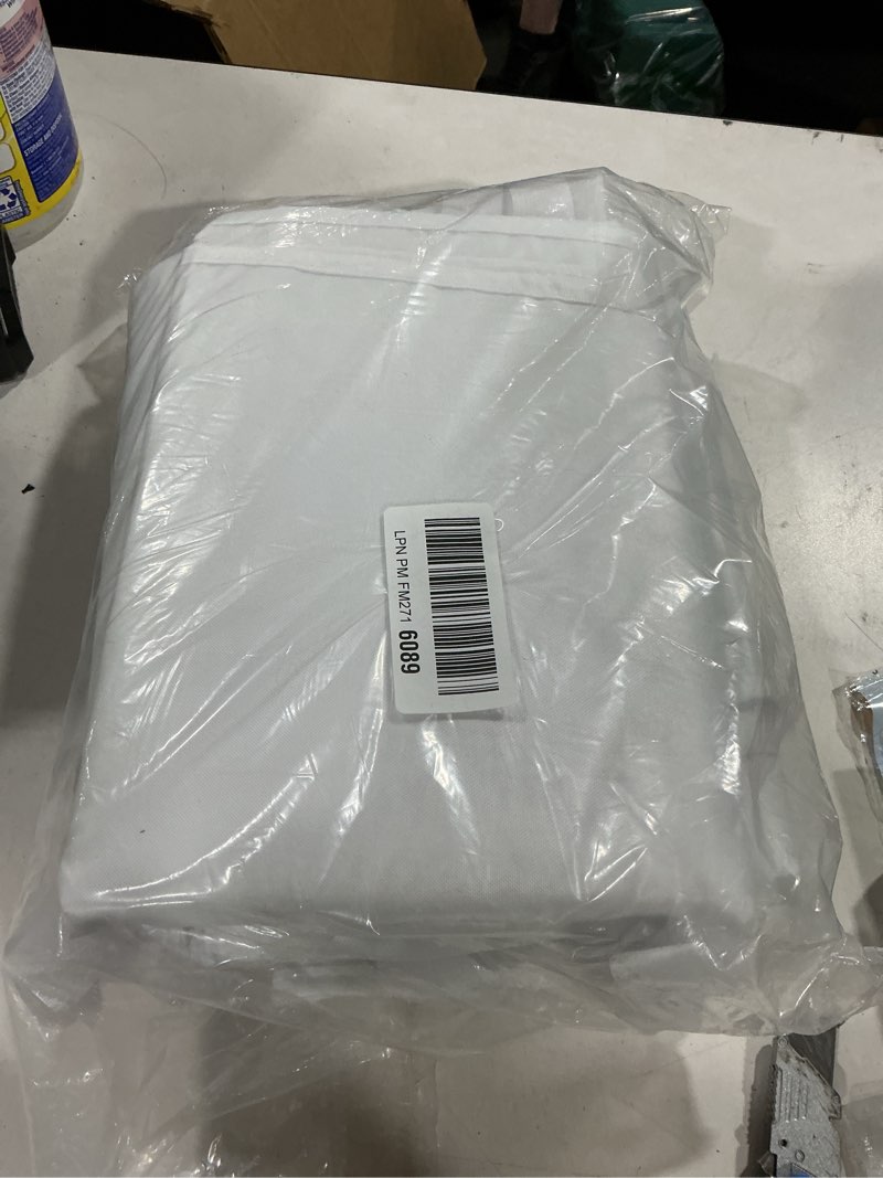 Condition photo showing As Is for 10x10 canopy sidewalls,pop up canopy waterproof 99% uv protection,suits pop up tent/instant canopy(3pcs,not including frame and top,white)