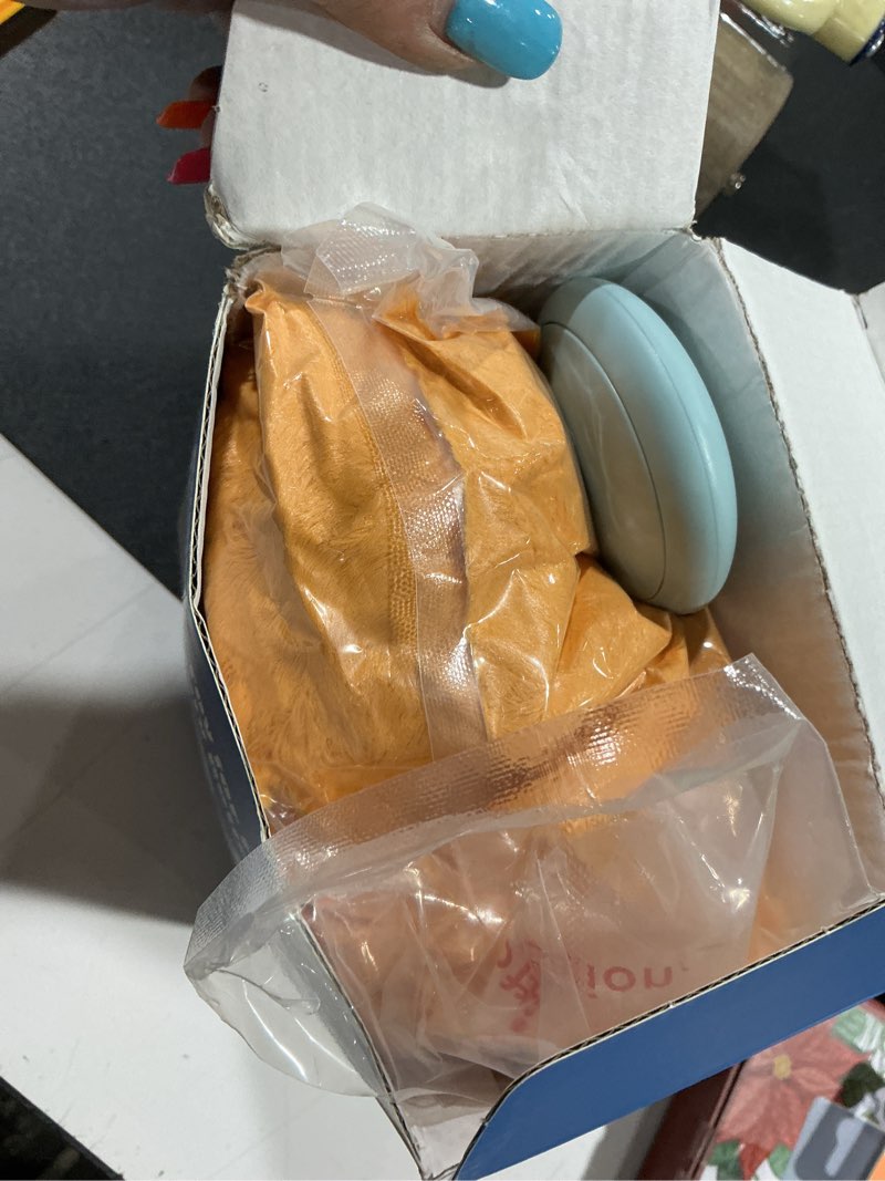 Condition photo showing Good Condition for heartbeat puppy toy, comfort cuddler pillow, dog anxiety relief calming aid,heartbeat stuffed toy for dogs,puppy heartbeat toy sleep aid,dog heartbeat toy for pet brown1