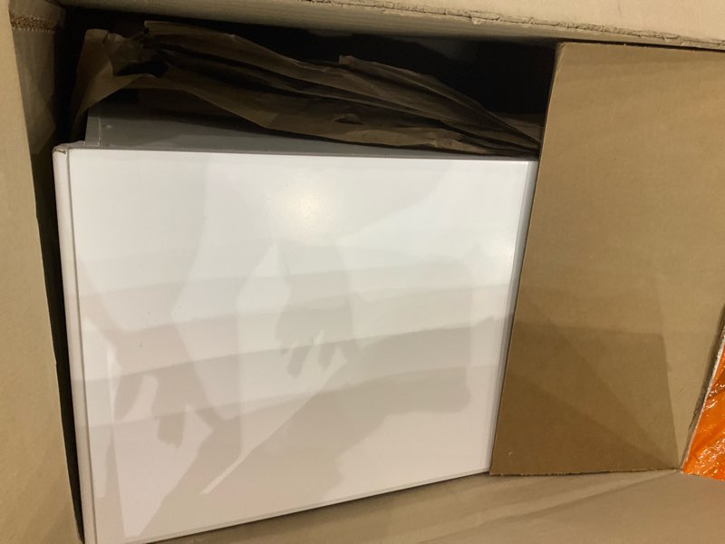 Condition photo showing As Is for Signature Design by Ashley Fortman Traditional 2 Drawer Night Stand, White