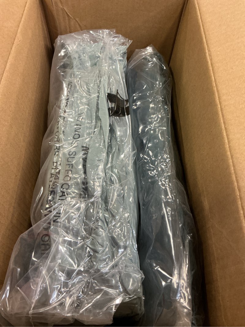 Condition photo showing New/Like New for Monbix King Size Comforter Set - 7 Pieces Bed in a Bag King, Sage Green Bedding Sets with Comforter, All Seasons Comforter Bed Set with Sheets, Pillowcases & Shams Sage Green 7Piece-King(102”X90'')