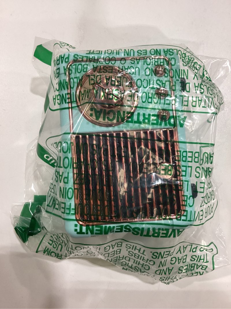 Condition photo showing Good Condition for Retro Bluetooth Speaker, Wireless Portable Speaker with Crystal Clear Stereo Sound and Rich Bass, Vintage Decor, Retro Decor, Gifts for Teen Girls Boys Women (Blue)