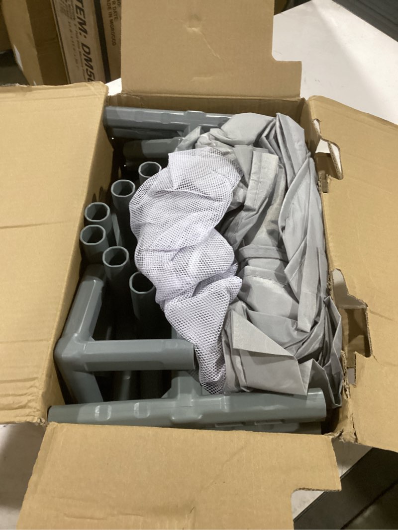Condition photo showing Good Condition for hiaksedt baby playpen 50x50 inch, play pens for babies and toddlers baby fence play yards for indoor & outdoor with breathable mesh anti-fall playpen light grey 50"x50"