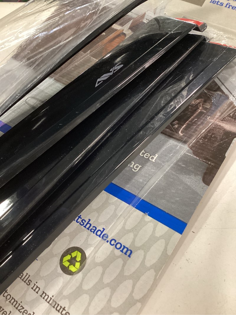 Condition photo showing Good Condition for Auto Ventshade [AVS] Low Profile Rain Guards for 2016 - 2023 Toyota Tacoma Double Cab, 4 pcs. | Window Vent Visors - Dark Smoke | 994036 Low Profile - Smoke