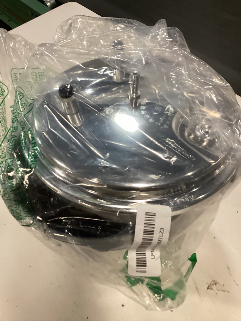 Condition photo showing Good Condition for small aluminum pressure cooker 4.22qt / 4l, mini compact pressure pot for 2-4 people, heavy-duty even heat, quick cooking for home & camping 4.2 quarts