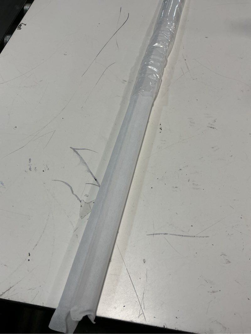 Condition photo showing Good Condition for gezmr 2-pack ultra clear shower door bottom seal (5/16'' x 39'', polycarbonate) frameless glass shower door sweep seal strip - stop leaks and create a water barrier standard - 5/16 inch (8mm) - n/a