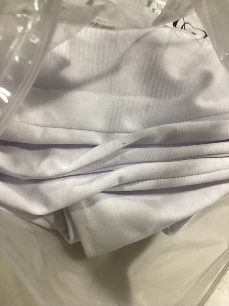 Condition photo showing As Is for sexycherry formal jumpsuit for women dressy elegant long straight pants jumpsuits for party club with zipper medium white