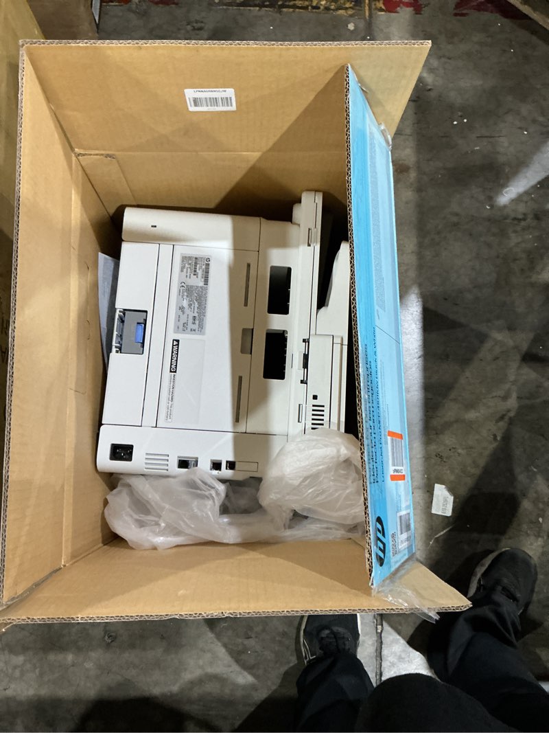 Condition photo showing Good Condition for hp laserjet pro mfp 4101fdw wireless black & white all-in-one laser printer, scanner, copier, fax, best-for-office (2z619f) new version: laserjet pro 4101fdw