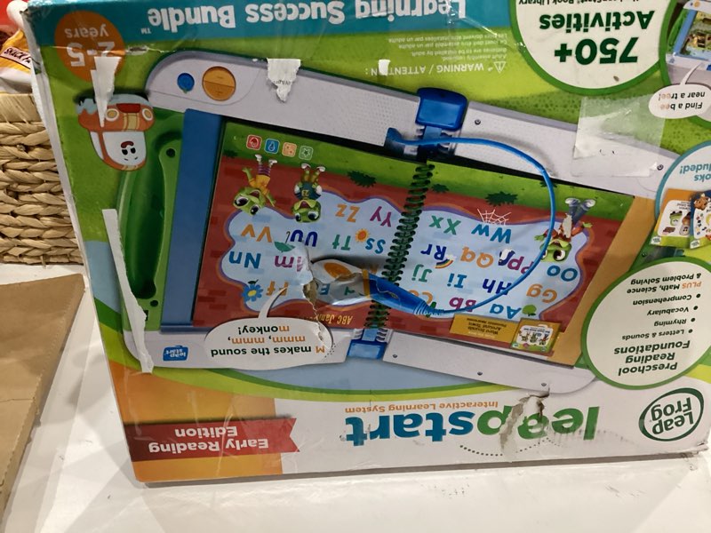 Condition photo showing New/Like New for leapfrog leapstart learning success bundle, green