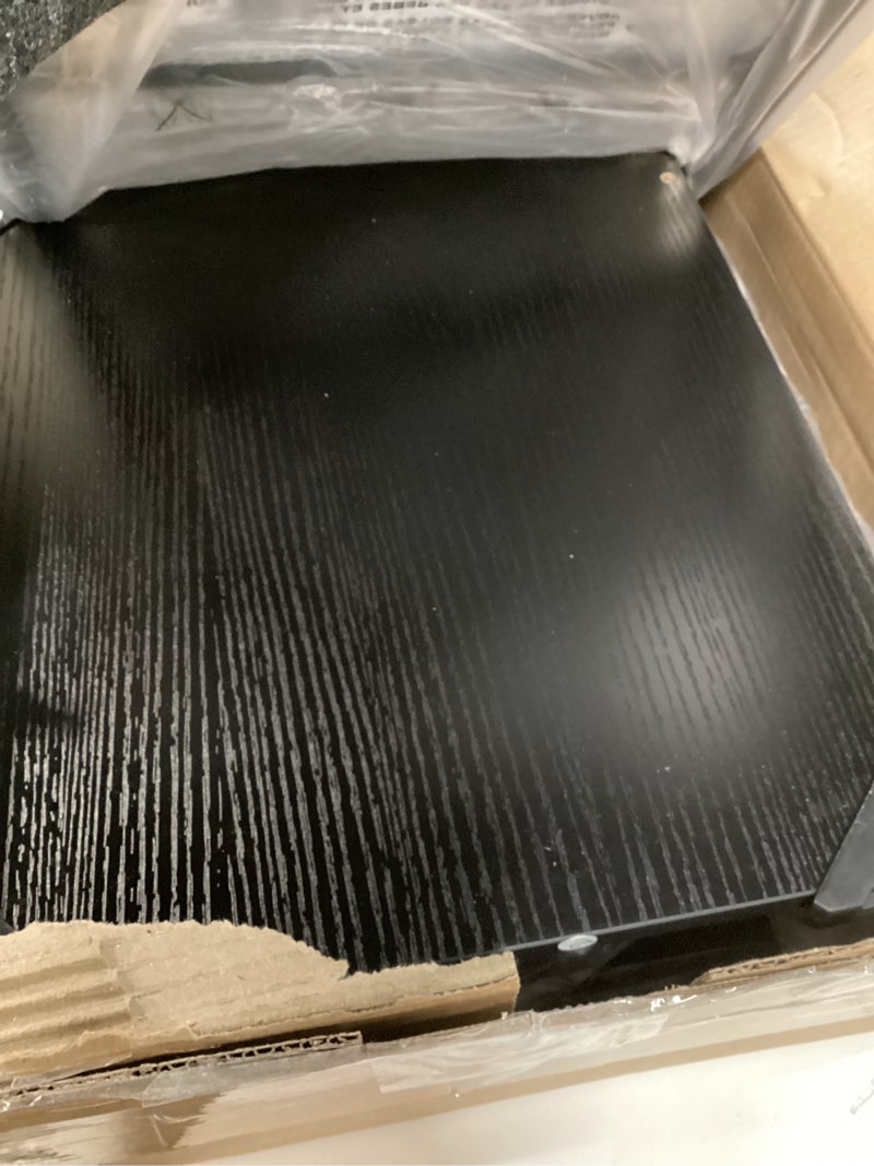 Condition photo showing Good Condition for Night Stand Bedside Charger Bedroom - Nightstand with Charging Station & LED Light Strip, Night Stand with Storage Shelf & 2 Fabric Drawers, Morden End Table with U-S-B Ports & AC Outlets Black 2 Drawers