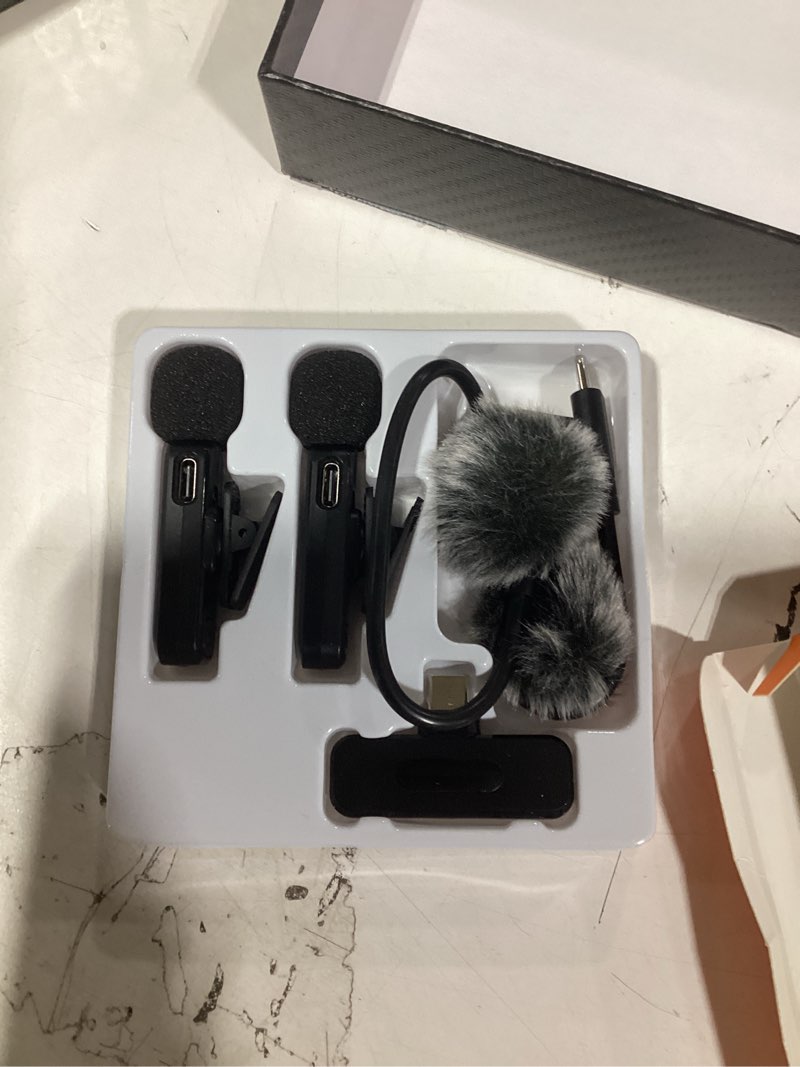 Condition photo showing Good Condition for Similar product Mini Mic Pro (Latest Model) - Professional Wireless Microphone for iPhone, iPad, Android, Lavalier Microphone for Video Recording - iPhone Mic Crystal Clear Recording with USB-C for Content Creators All iPhones & Androids (USB-C + Lightning)