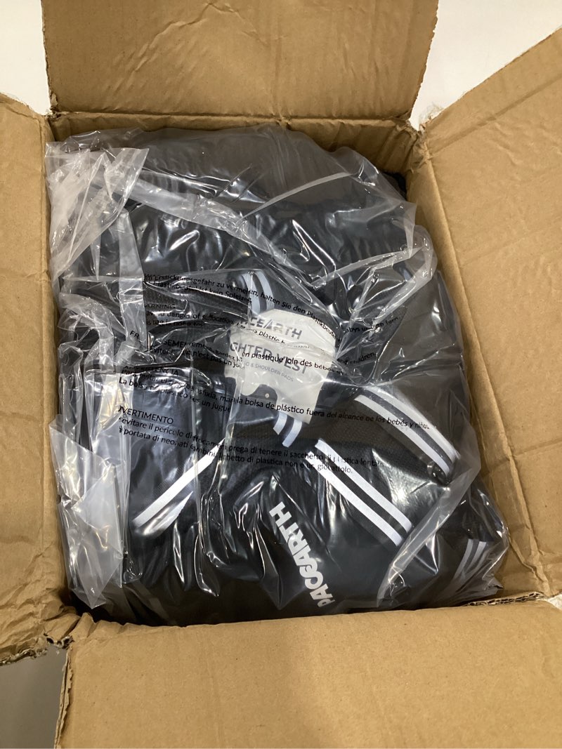 Condition photo showing As Is for PACEARTH Weighted Vest,6lb/8lb/10lb/12lb/16lb/20lb/25lb/30lb Weight Vest with Reflective Stripe, Body Weight Vests for Women, Men, Weight Loss Workout, Strength Training, Running, Walking, Jogging 30 LB Black