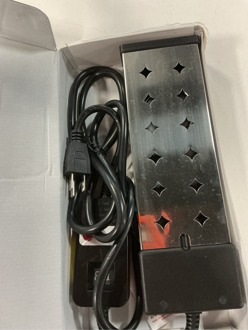 Condition photo showing Good Condition for immersion water heater 1800w 120v with digital thermostat control, dry burn protection alarm, real-time temperature display, 14awg heavy-duty cord, industrial heating tube for buckets & bathtubs