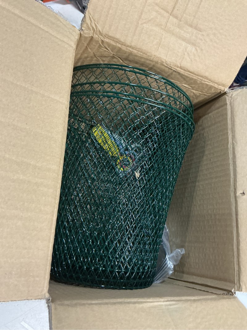 Condition photo showing Good Condition for 5 packs 9"x9" garden cloches for plants, plant protectors from animals, plant cages for outdoor plants, plant covers from animals,chicken wire cloche with stakes & labels for protect plants,vegetables