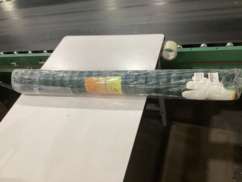 Condition photo showing New/Like New for potatolife plastic mesh fence safety fence, 4'x100' roll with 100 zip ties, resuable temporary netting for garden fencing, construction, snow fencing, animal barrier, poultry, deer, patio, green 8.73 lb/roll green