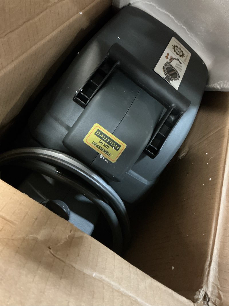 Condition photo showing Good Condition for glahoden retractable garden hose reel 1/2 in x 100 ft, 2025 upgraded dual ratchet lock uv & freeze protection brass seal slow retraction anti-tangle hose 180°swivel reinforced scaffold wall mount 1/2" 100ft dark gray