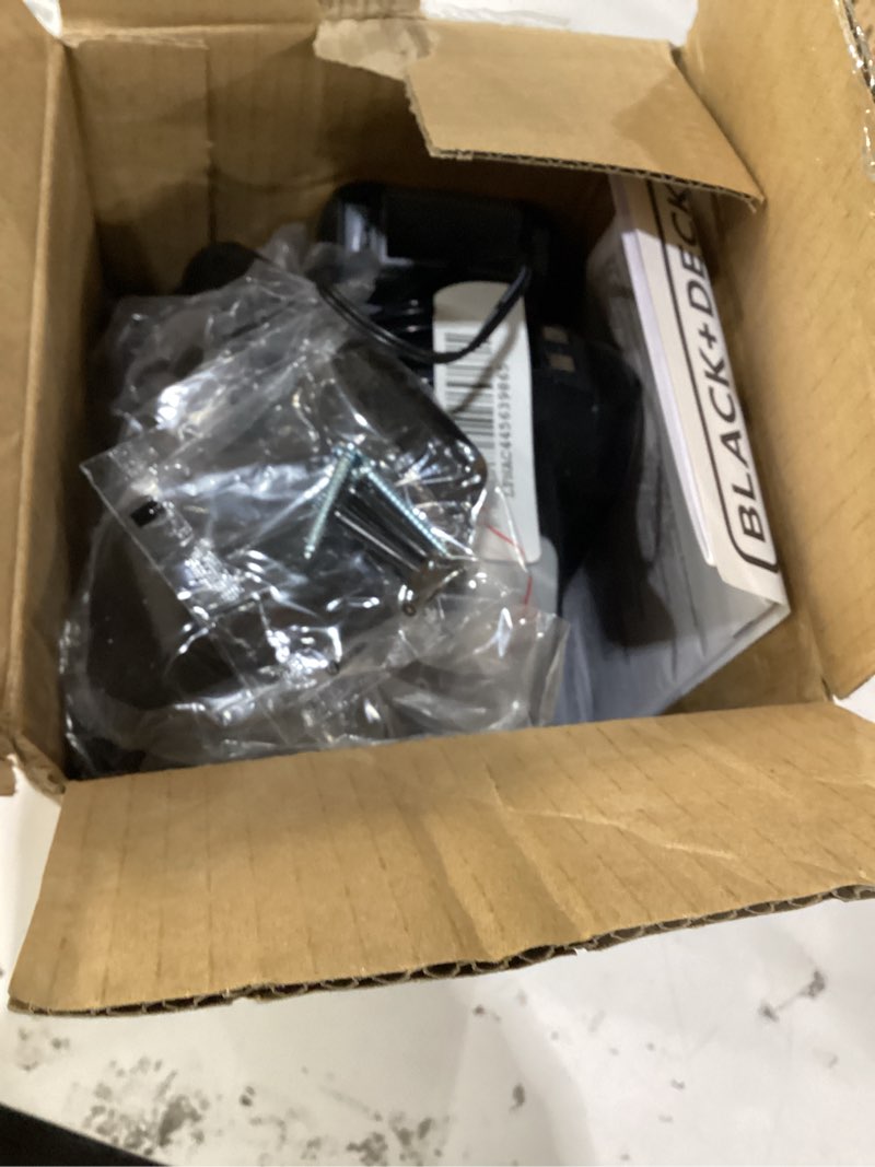 Condition photo showing As Is for BLACK+DECKER dust buster PIVOT VAC Handheld Vacuum Cordless, Car Vacuum Portable Rechargeable, Extendible Crevice Tool and 200 Degree Pivoting Nozzle, Strong Suction, Lightweight (BDH2000PL)