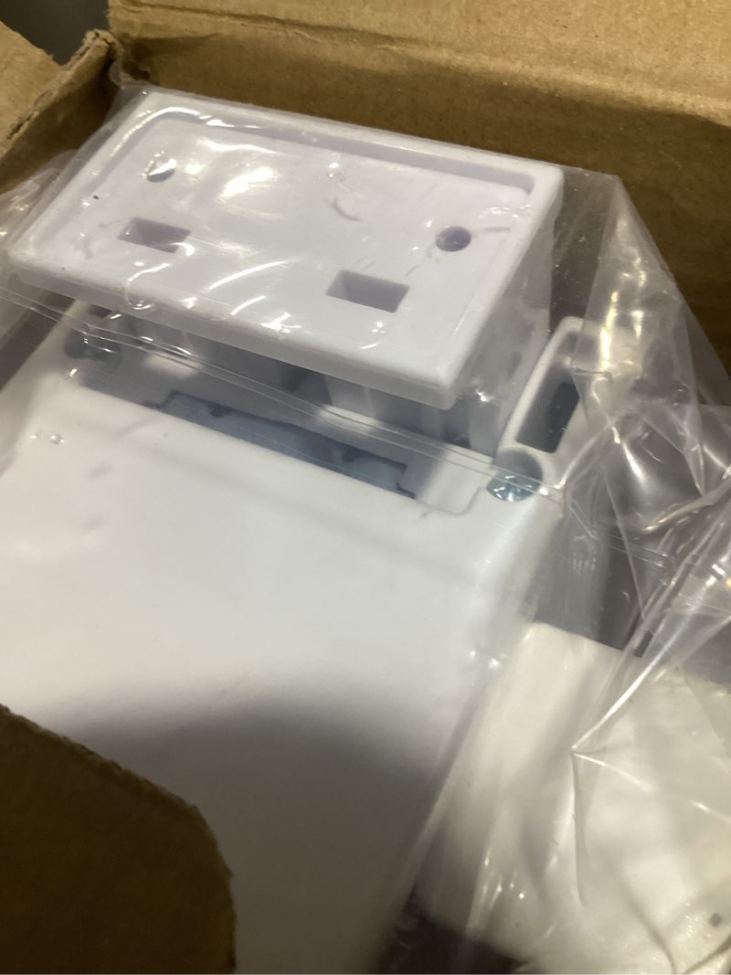 Condition photo showing Good Condition for Joydeco No Drill Zebra Blinds for Windows, Cordless Day & Night Dual Sheer Roller Shades, Easy Installation, Free-Stop Lift System, Light Filtering Privacy Blinds for Home(White,23" W x 75" H) A-white (No Drill) 23"W x 75"H