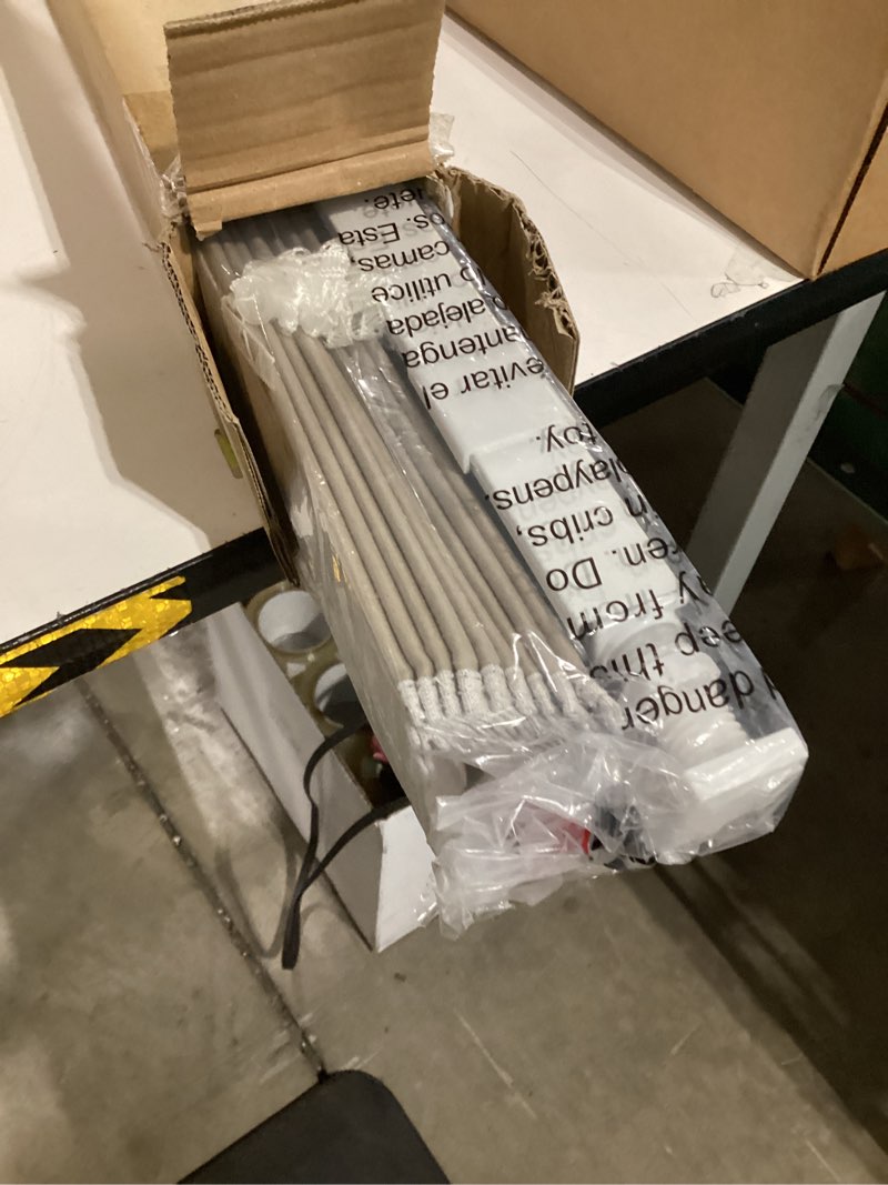 Condition photo showing Good Condition for LazBlinds No Drill Roman Shades for Windows, Cordless Blackout Window Shades with UV Protection, Polyester Fabric for Bedroom & Living Room, 35" W x 64" H, Natural Blackout - Faux Linen - Natural 35"W x 64"H